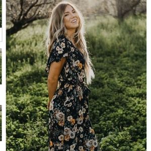 Floral jumpsuit